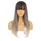 DM2031258-v4 Ombre Ash Blonde Long Synthetic Hair Wig with Bangs [FINAL SALE]