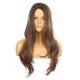 DM2031279-v4 Medium Brown Long Synthetic Hair Wig  [FINAL SALE]