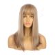 DM2031299-v4 Honey Blonde Long Synthetic Hair Wig with Bangs [FINAL SALE]