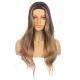 DM2031318-v4 Ombre Caramel Brown Long Synthetic Hair Wig  [FINAL SALE]
