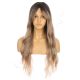 DM2031323-v4 Ombre Honey Blonde Long Synthetic Hair Wig with Bangs [FINAL SALE]