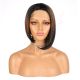 FU190302670 - Short Ombre Brunette Synthetic Hair Wig [Final Sale]