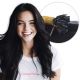 Jet Black #1 Fusion Human Hair