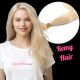Bleach Blonde #60 Fusion Remy Hair