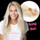 Platinum Blonde Fusion Remy Hair