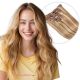 Honey Brown & Ash Blonde #12/24 Clip-ins Human Hair