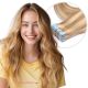 Honey Brown & Ash Blonde #12/24 Tape-ins Human Hair