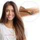 Light Brown #8 Nano-Rings Human Hair