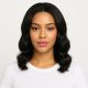 Mia - Short Natural Black #1b Remy Human Hair Wig 14 Inches Bob Wig 