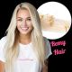 Platinum Blonde Micro-loops Remy Hair