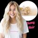 Bleach Blonde #613 Micro-loops Remy Hair