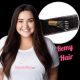 Black / Brown #1b Nano-Rings Remy Hair