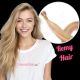 Honey Brown & Ash Blonde #12/24 Nano-Rings Remy Hair