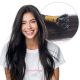 Black/Brown #1b Fusion Human Hair