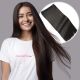 Black/Brown #1b Invisible Wire Extensions - Synthetic Hair [FINAL SALE]