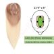 Ombre Ash Blonde Hair Topper For Thinning Hair Part (Size: 2.75 inch x 5 inch) Remy Human Hair 