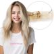 Ombre Ash Blonde Micro-loops Human Hair