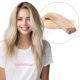 Ombre Ash Blonde Sew-ins Human Hair