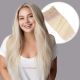 Ombre Ash Blonde Invisible Wire Extensions - Synthetic Hair [FINAL SALE]