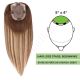 Ombre Balayage Hair Topper for Thinning Hair Crown (Size: 5 inch x 4 inch) Remy Human Hair 