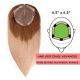 14 inch Topper (Full Coverage) Ombre Blonde Remy Human Hair 95g (Base 6.5