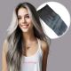 Ombre Grey Invisible Wire  Extensions - Synthetic Hair [FINAL SALE]