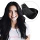 Jet Black #1 Sew-ins Human Hair