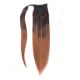 Ombre Brown Ponytail Human Hair