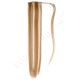 ponytail synthetic hair extensions	auburn and blonde 12-24