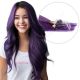Purple Micro-loops Human Hair
