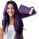 Purple Tape-ins Human Hair