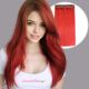 Red Invisible Wire Synthetic Hair [FINAL SALE]