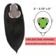 Jet Black #1 Hair Topper For Thinning Hair Part Large Coverage (Size: 3 inch - 5.75 inch x 5 inch) Remy Human Hair 