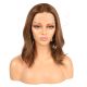 Layla #2 - Short Brunette Remy Human Hair Wig 14 Inches Bob Wig 