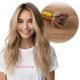 Sandy Blonde Fusion Human Hair