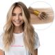 Sandy Blonde Nano-Rings Human Hair
