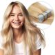 Strawberry Blonde & Bleach Blonde #27/613 Tape-ins Human Hair