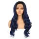 ZR1808618-v2 - Long Blue Synthetic Hair Wig [FINAL SALE]