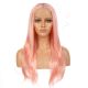 G170728020-v2 - Long Pink Synthetic Hair Wig [FINAL SALE]