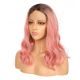 G1904787-v2 - Short Pink Synthetic Hair Wig [FINAL SALE]