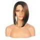 FU190302670-v2 - Short Ombre Brown Synthetic Hair Wig [FINAL SALE]