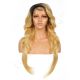 FU1904699-v2 - Long Blonde Synthetic Hair Wig With Bangs [FINAL SALE]