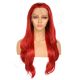 X1707479-v2 - Long Red Synthetic Hair Wig [FINAL SALE]