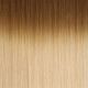 18 inch Clip-ins Remy Human Hair Soft Brown Root to Vanilla Blonde #T9A White 100g(PRE-ORDER, SHIPS IN 4 TO 6 WEEKS)