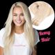Platinum Blonde Sew-ins Remy Hair