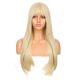 DM1707527-v4 - Long Blonde Synthetic Hair Wig With Bangs [FINAL SALE]