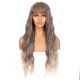 DM1810945-v4 - Long Highlighted Synthetic Hair Wig With Bangs [FINAL SALE]