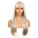 DM2031298-v4 - Long Highlighted Blonde Synthetic Hair Wig With Bangs [FINAL SALE]