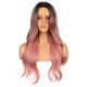 DM2031326-v4 - Long Pastel Pink Ombre Synthetic Hair Wig  [FINAL SALE]
