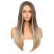 DM2031328-v4 - Long Ombre Brown Blonde  Synthetic Hair Wig [FINAL SALE]